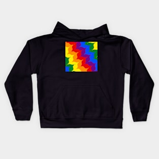 Gay Pride Swirl Kids Hoodie